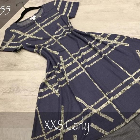 Lularoe CARLY Swing Dress Size XXS~ New with Tags - Picture 1 of 1